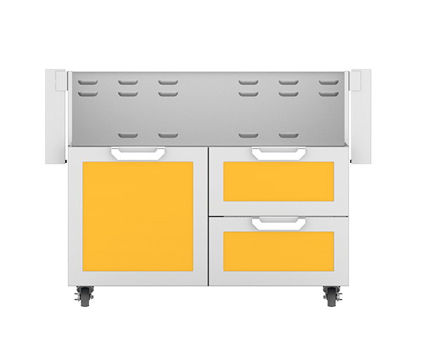 Hestan 42″ Double Drawer and Door Cart - GCR42 Hestan Dreamwood Living