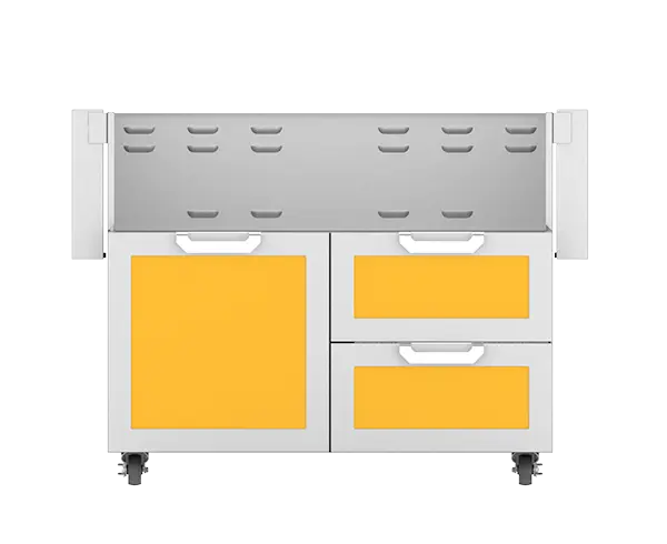 Hestan 42″ Double Drawer and Door Cart - GCR42 Hestan Dreamwood Living