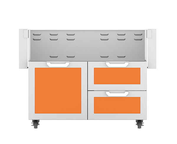 Hestan 42″ Double Drawer and Door Cart - GCR42 Hestan Dreamwood Living