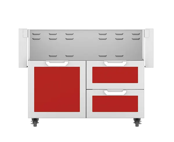Hestan 42″ Double Drawer and Door Cart - GCR42 Hestan Dreamwood Living