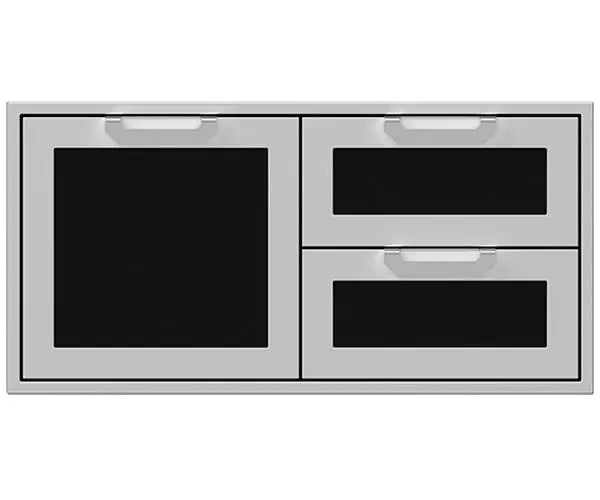 Hestan 42″ Marquise Double Drawer & Storage Door Combo - AGSDR42 Hestan Dreamwood Living