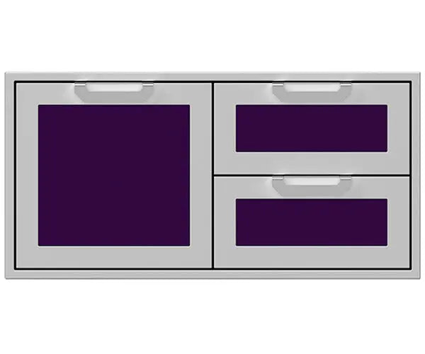 Hestan 42″ Marquise Double Drawer & Storage Door Combo - AGSDR42 Hestan Dreamwood Living