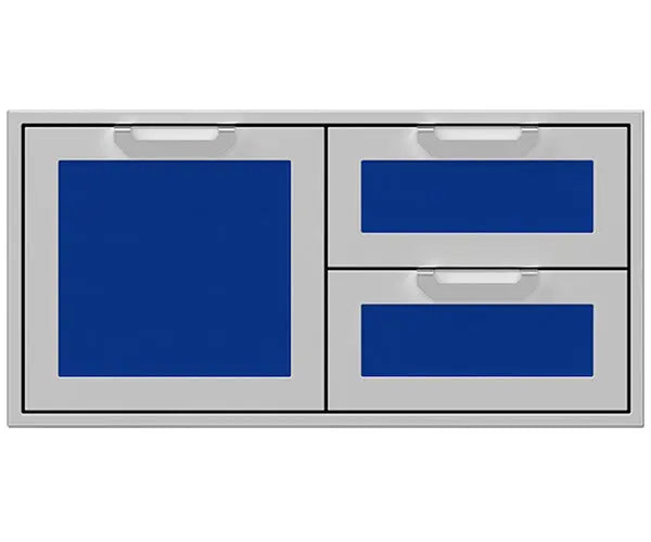 Hestan 42″ Marquise Double Drawer & Storage Door Combo - AGSDR42 Hestan Dreamwood Living