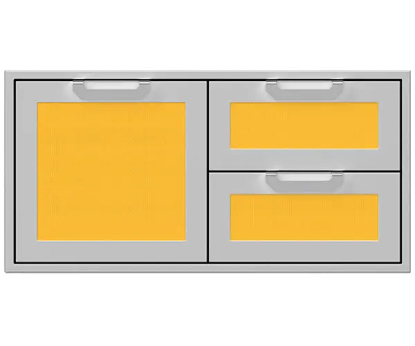 Hestan 42″ Marquise Double Drawer & Storage Door Combo - AGSDR42 Hestan Dreamwood Living