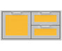 Hestan 42″ Marquise Double Drawer & Storage Door Combo - AGSDR42 Hestan Dreamwood Living