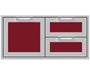 Hestan 42″ Marquise Double Drawer & Storage Door Combo - AGSDR42 Hestan Dreamwood Living