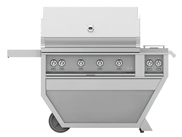 Hestan 42″ Outdoor Deluxe Grill with Double Side Burner (GABR42CX2 / GMBR42CX2) Hestan Dreamwood Living