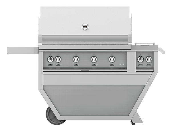 Hestan 42″ Outdoor Deluxe Grill with Double Side Burner (GABR42CX2 / GMBR42CX2) Hestan Dreamwood Living