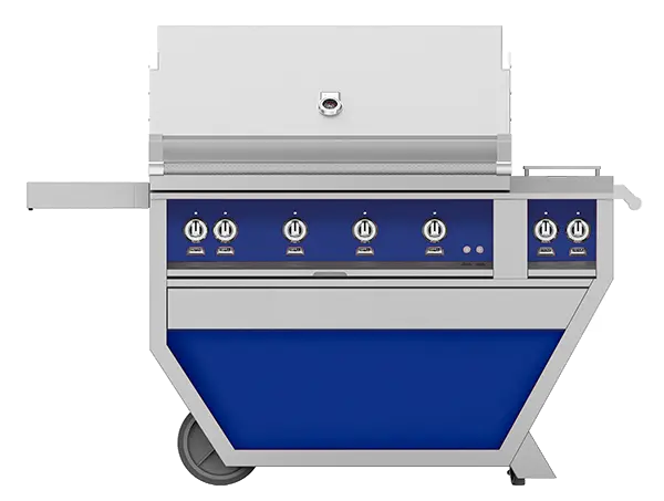 Hestan 42″ Outdoor Deluxe Grill with Double Side Burner (GABR42CX2 / GMBR42CX2) Hestan Dreamwood Living