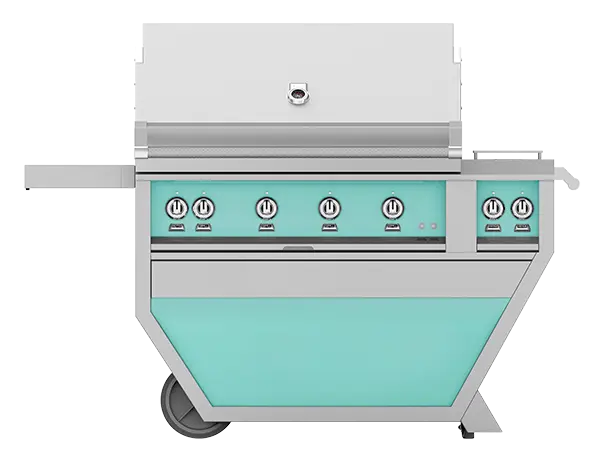Hestan 42″ Outdoor Deluxe Grill with Double Side Burner (GABR42CX2 / GMBR42CX2) Hestan Dreamwood Living