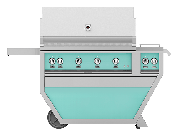 Hestan 42″ Outdoor Deluxe Grill with Double Side Burner (GABR42CX2 / GMBR42CX2) Hestan Dreamwood Living