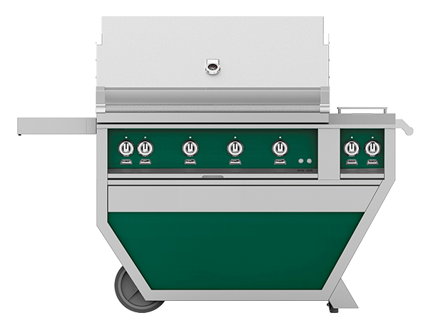 Hestan 42″ Outdoor Deluxe Grill with Double Side Burner (GABR42CX2 / GMBR42CX2) Hestan Dreamwood Living