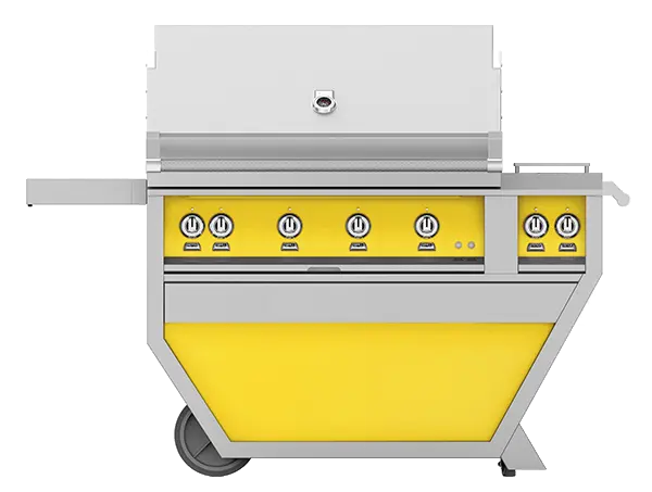 Hestan 42″ Outdoor Deluxe Grill with Double Side Burner (GABR42CX2 / GMBR42CX2) Hestan Dreamwood Living