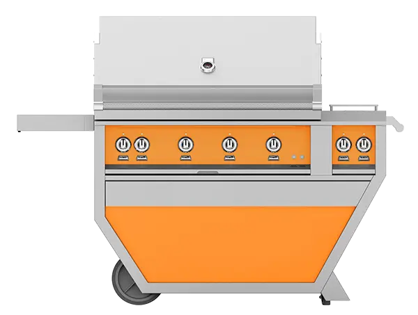 Hestan 42″ Outdoor Deluxe Grill with Double Side Burner (GABR42CX2 / GMBR42CX2) Hestan Dreamwood Living