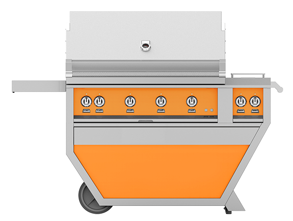 Hestan 42″ Outdoor Deluxe Grill with Double Side Burner (GABR42CX2 / GMBR42CX2) Hestan Dreamwood Living