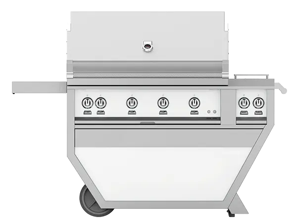 Hestan 42″ Outdoor Deluxe Grill with Double Side Burner (GABR42CX2 / GMBR42CX2) Hestan Dreamwood Living