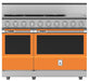 Hestan 48″ Range, 5 Burner with Griddle, Dual Fuel - KRD485GD-NG-1 Hestan Dreamwood Living