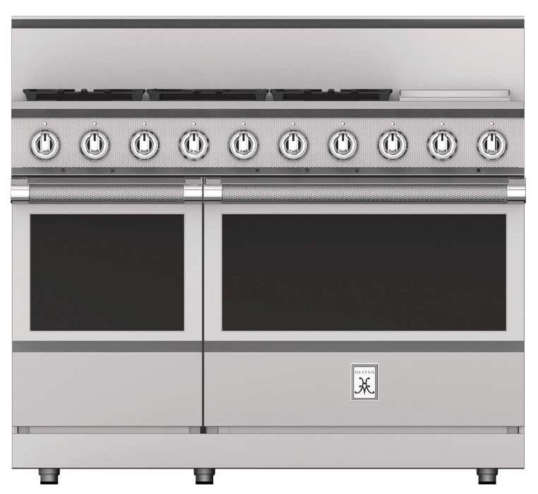 Hestan 48″ Range, 5 Burner with Griddle, Gas - KRG485GD-NG-1 Hestan Dreamwood Living