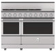 Hestan 48″ Range, 5 Burner with Griddle, Gas - KRG485GD-NG-1 Hestan Dreamwood Living