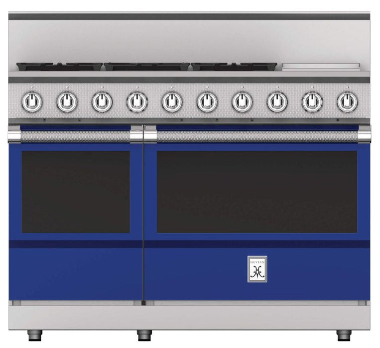 Hestan 48″ Range, 5 Burner with Griddle, Gas - KRG485GD-NG-1 Hestan Dreamwood Living