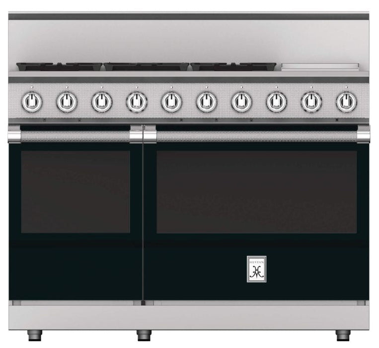 Hestan 48″ Range, 5 Burner with Griddle, Gas - KRG485GD-NG-1 Hestan Dreamwood Living