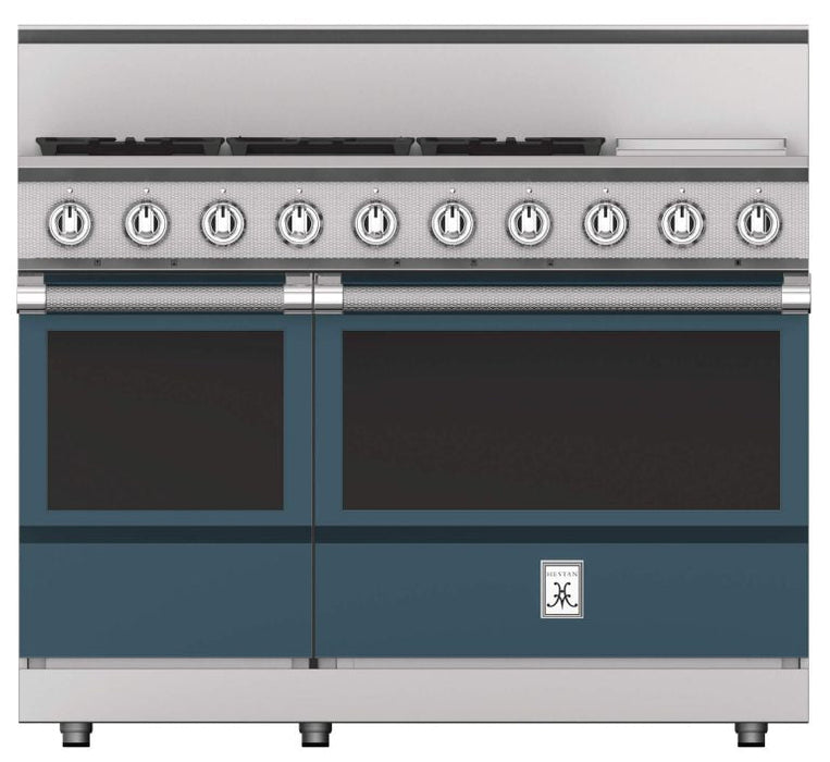 Hestan 48″ Range, 5 Burner with Griddle, Gas - KRG485GD-NG-1 Hestan Dreamwood Living
