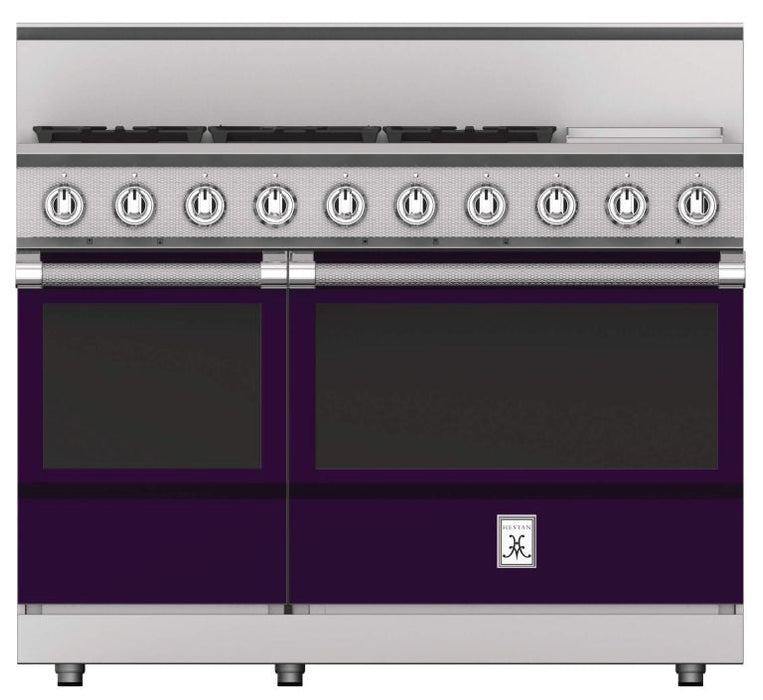 Hestan 48″ Range, 5 Burner with Griddle, Gas - KRG485GD-NG-1 Hestan Dreamwood Living