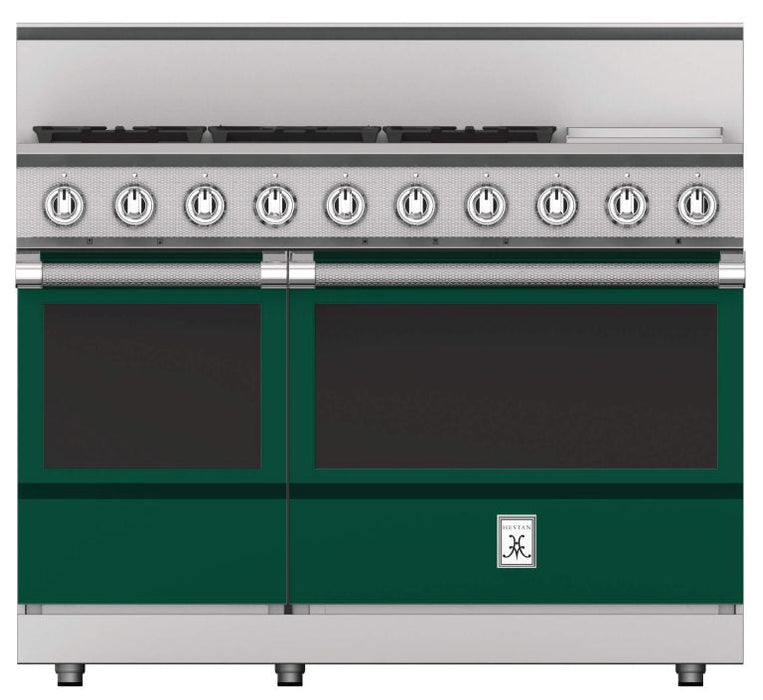 Hestan 48″ Range, 5 Burner with Griddle, Gas - KRG485GD-NG-1 Hestan Dreamwood Living