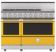 Hestan 48″ Range, 5 Burner with Griddle, Gas - KRG485GD-NG-1 Hestan Dreamwood Living