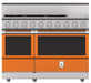 Hestan 48″ Range, 5 Burner with Griddle, Gas - KRG485GD-NG-1 Hestan Dreamwood Living