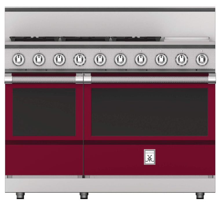 Hestan 48″ Range, 5 Burner with Griddle, Gas - KRG485GD-NG-1 Hestan Dreamwood Living