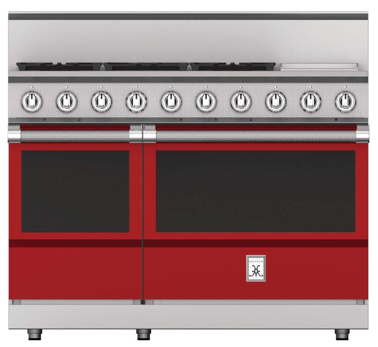 Hestan 48″ Range, 5 Burner with Griddle, Gas - KRG485GD-NG-1 Hestan Dreamwood Living