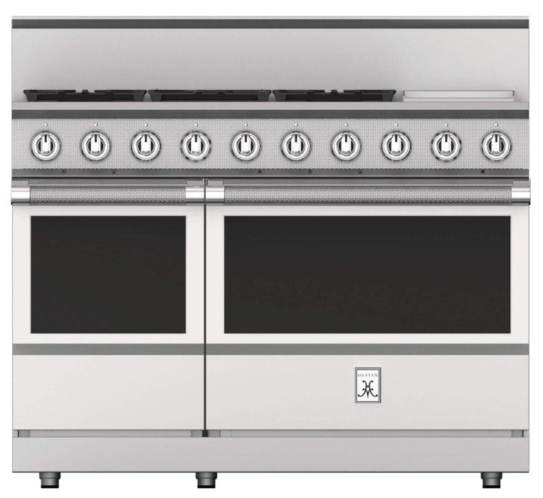 Hestan 48″ Range, 5 Burner with Griddle, Gas - KRG485GD-NG-1 Hestan Dreamwood Living