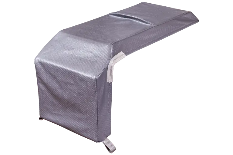 Hestan Carbon Fiber Grill Cover for 12" Double Side Burner, Built-in - AGVCDB Hestan Dreamwood Living