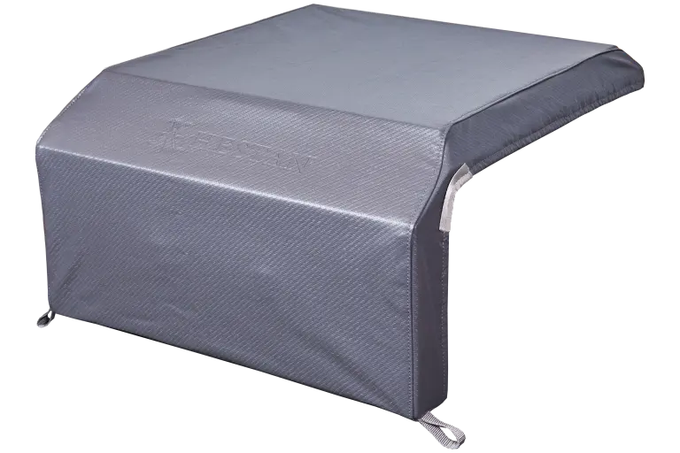 Hestan Carbon Fiber Grill Cover for 24" Power Burner, Built In - AGVCPB Hestan Dreamwood Living