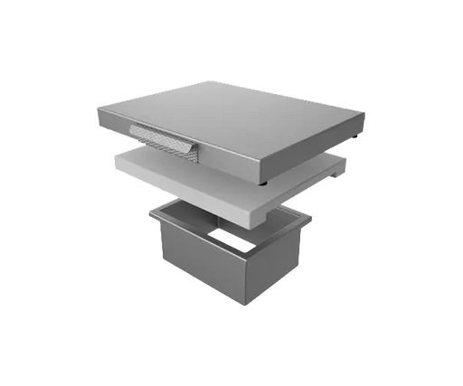 Hestan Countertop Trash Chute with Cutting Board - AGTC Hestan Dreamwood Living