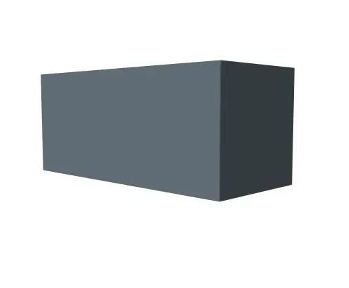Hestan Duct Cover, Ventilation, Island, 24”W x 18”D x 12”H - KVDCI3612