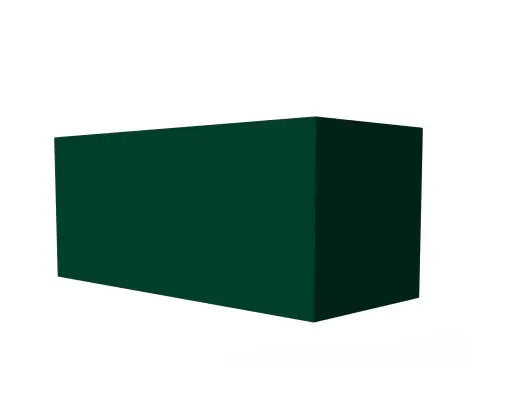 Hestan Duct Cover, Ventilation, Island, 24”W x 18”D x 12”H - KVDCI3612