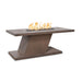 The Outdoor Plus OPT-IMPPC7224 Imperial 72" x 24" Tall Powder Coat Rectangular Gas Fire Pit