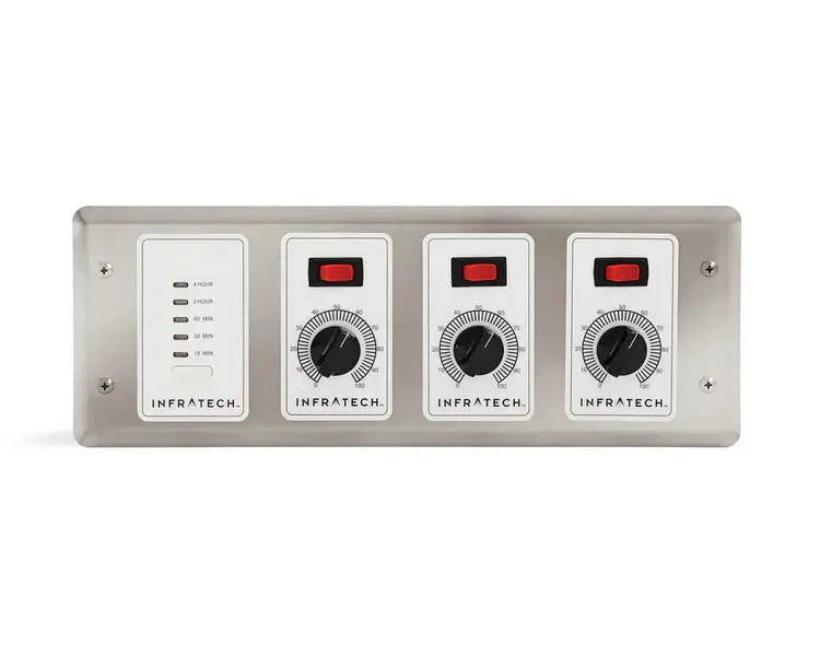 Infratech Comfort 3 Zone Analog Controller w/ Digital Timer Infratech Comfort Dreamwood Living