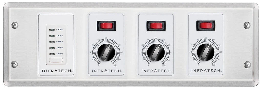 Infratech Comfort 3 Zone Analog Controller w/ Digital Timer