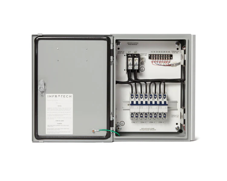 Infratech Comfort 2 Relay Solid State Relay Panel