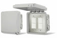 Infratech Comfort Dual Duplex On/Off Flush Mount Switch with Weatherproof Cover Infratech Comfort Dreamwood Living
