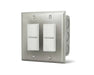 Infratech Comfort  Dual Duplex On/Off Wall Plate Switch And Gang Box Infratech Comfort Dreamwood Living