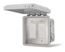 Infratech Comfort  Dual On/Off Flush Mount Switch with Weatherproof Cover Infratech Comfort Dreamwood Living
