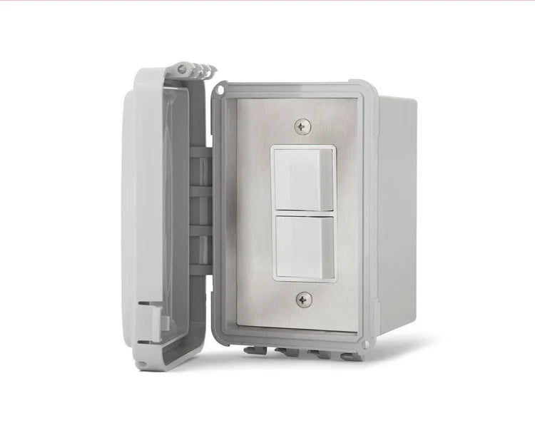 Infratech Comfort  Single Duplex On/Off Surface Mount Switch with Weatherproof Cover