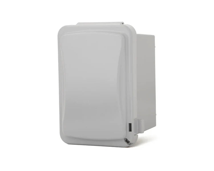 Infratech Comfort  Single Duplex On/Off Surface Mount Switch with Weatherproof Cover