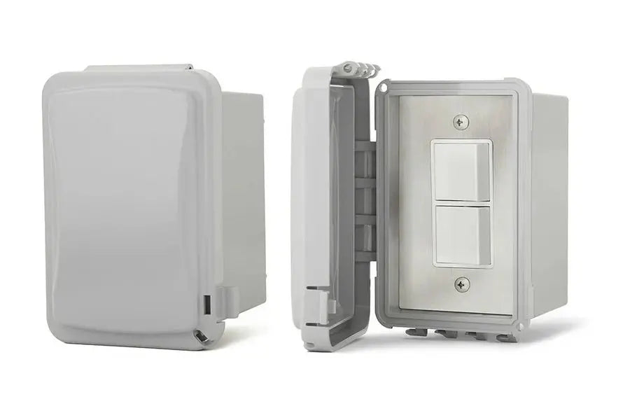 Infratech Comfort  Single Duplex On/Off Surface Mount Switch with Weatherproof Cover Infratech Comfort Dreamwood Living