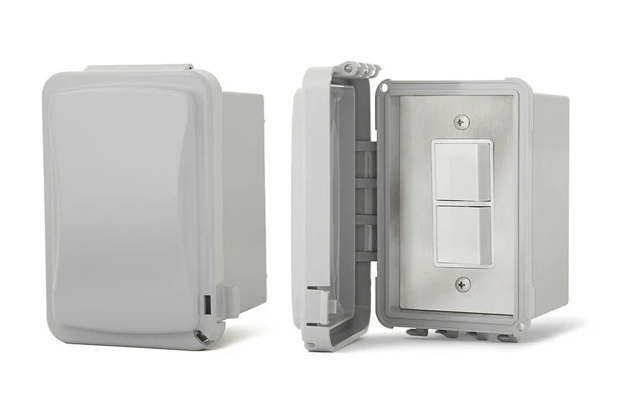 Infratech Comfort  Single Duplex On/Off Surface Mount Switch with Weatherproof Cover