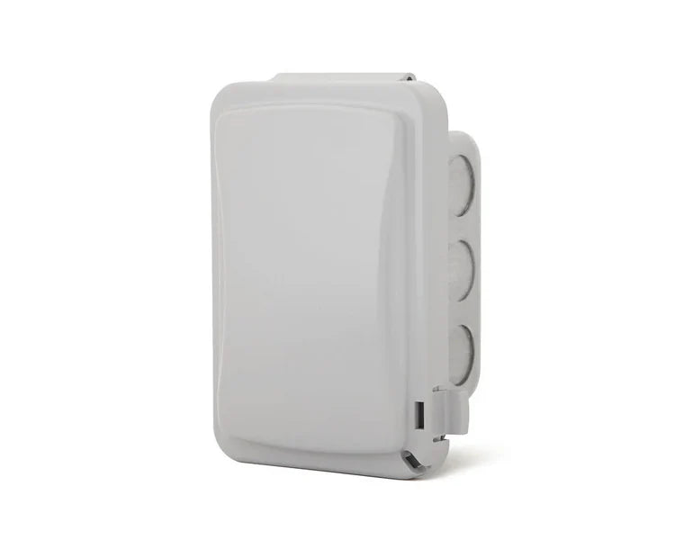 Infratech Comfort  Single On/Off Flush Mount Switch with Weatherproof Cover